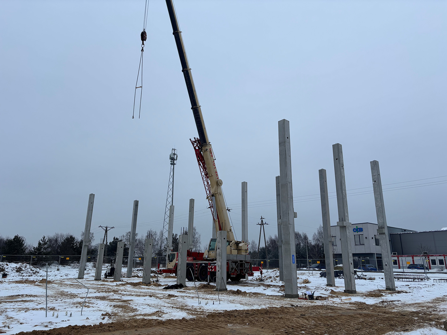 OKB - Hala produkcyjno magazynowa - Commercecon